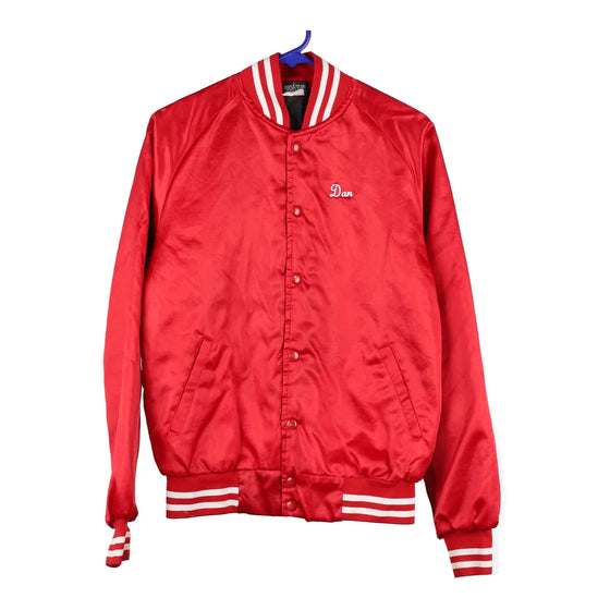 Vintage red Firebirds Nemisis Sportswear Varsity Jacket - mens small