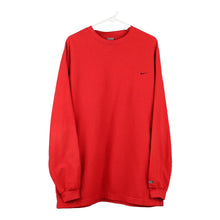 Vintage red Nike Fleece - mens x-large