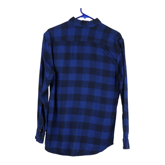 Vintage blue Quiksilver Flannel Shirt - mens medium