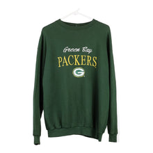  Vintage green Green Bay Packers 7 Logo Sweatshirt - mens large