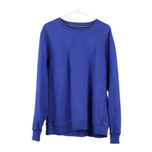  Vintage blue Nautica Sweatshirt - womens large