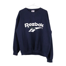  Vintage blue Reebok Sweatshirt - mens x-large