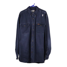  Vintage blue Carhartt Denim Shirt - mens xx-large