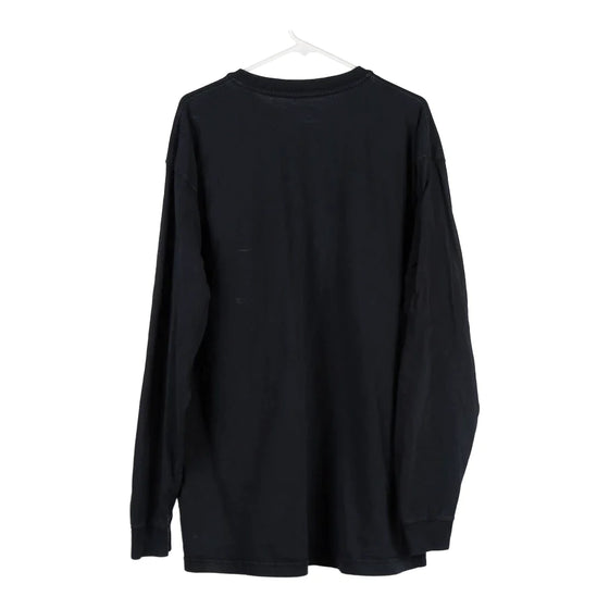 Carhartt Long Sleeve T-Shirt - XL Black Cotton