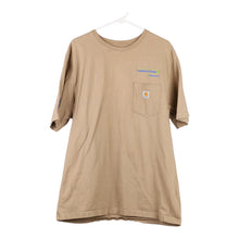  Vintage brown Original Fit Carhartt T-Shirt - mens large