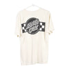 Vintage cream Santa Cruz T-Shirt - mens medium