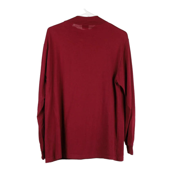 Vintage red Cross Creek Long Sleeve T-Shirt - mens large