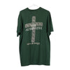 Vintage green God First Fruit Of The Loom T-Shirt - mens x-large