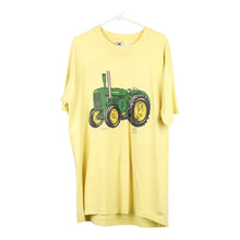  Vintage yellow Fruit Of The Loom T-Shirt - mens x-large