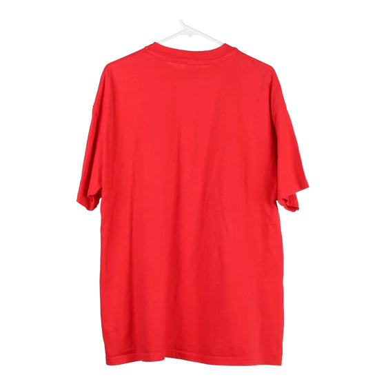 Vintage red Hanes T-Shirt - mens x-large