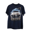 Vintage blue Chevy 4 Seasons T-Shirt - mens medium