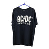 Vintage black Ac/Dc T-Shirt - mens x-large