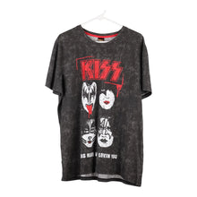  Vintage grey Kiss T-Shirt - mens x-large