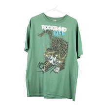  Vintage green Rockband Live Anvil T-Shirt - mens x-large