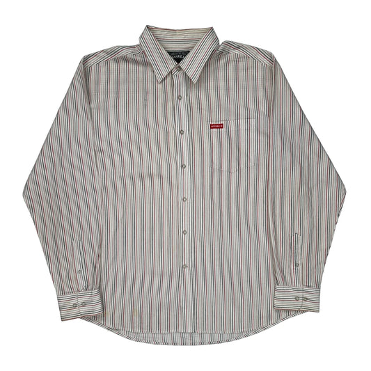 Avirex Striped Shirt - 2XL Multicoloured Cotton