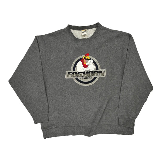 Warner Bros Sweatshirt - 2XL Grey Cotton