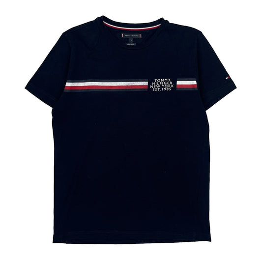 Tommy Hilfiger T-Shirt - Medium Navy Cotton