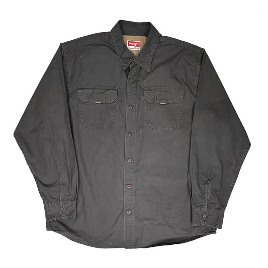 Wrangler Shirt - XL Black Cotton