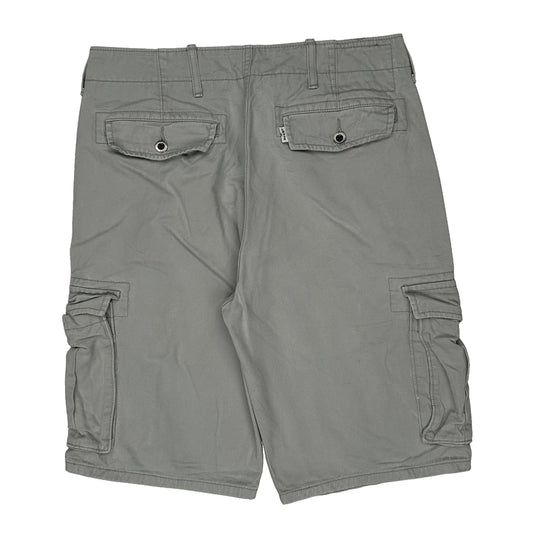 Levis Cargo Shorts - 31W 11L Grey Cotton