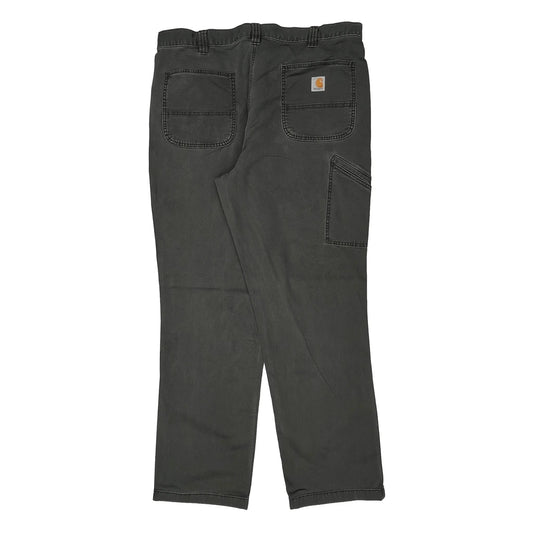 Carhartt Carpenter Trousers - 38W 33L Grey Cotton