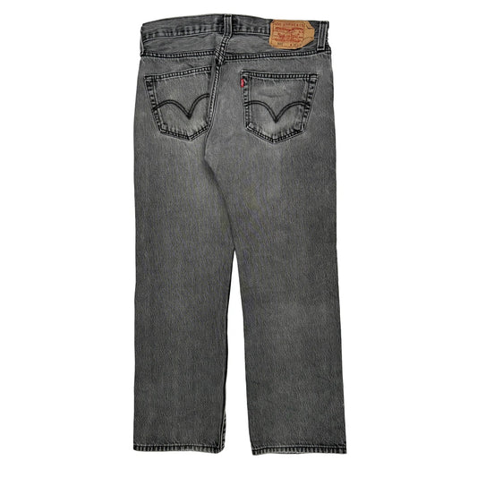 501 Levis Jeans - 32W 31L Grey Denim