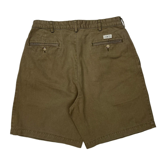 Polo By Ralph Lauren Chino Shorts - 36W 7L Khaki Cotton