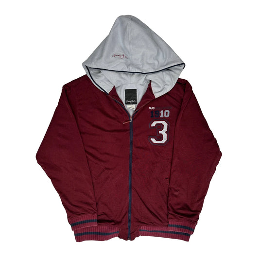 Sean John Hoodie - XL Burgundy Cotton