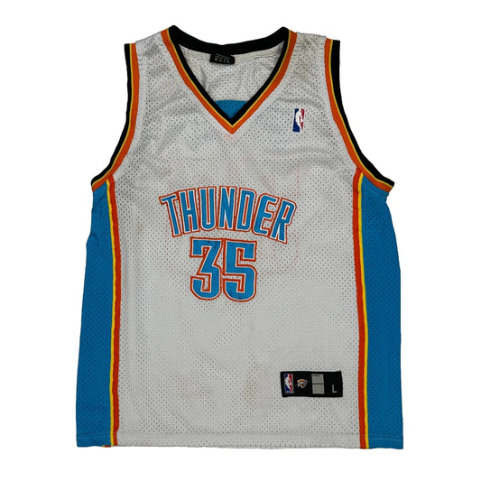 Thunder Nba Nba Jersey - Large Blue Polyester