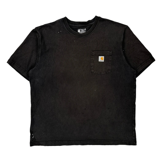 Carhartt T-Shirt - XL Black Cotton