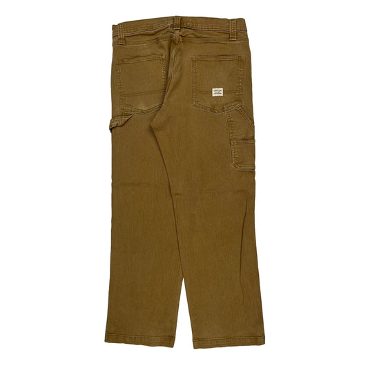 Levis Carpenter Trousers - 33W 30L Brown Cotton