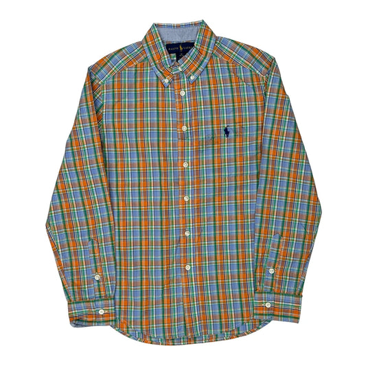 Age 8-9 Ralph Lauren Checked Shirt - Medium Multicoloured Cotton