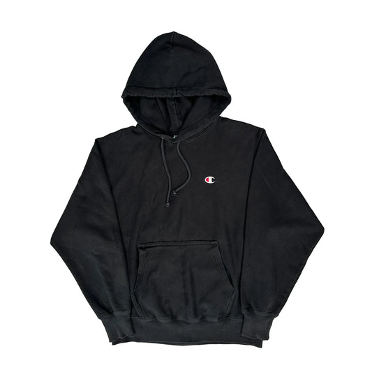 Reverse Weave Champion Hoodie - Medium Black Cotton