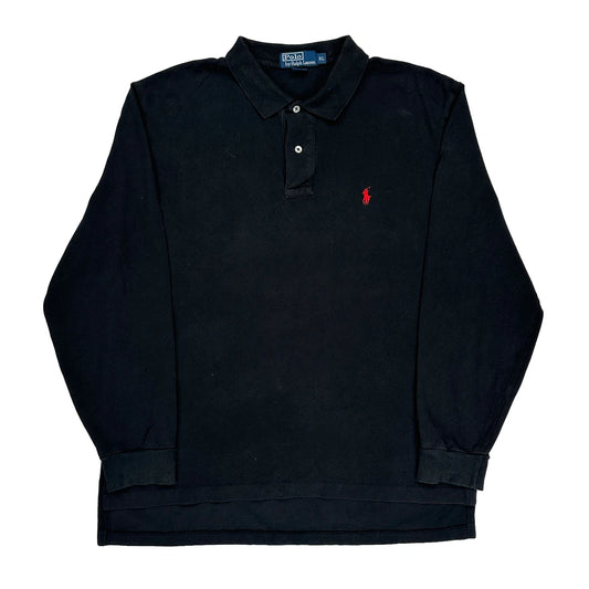 Polo By Ralph Lauren Polo Shirt - XL Black Cotton