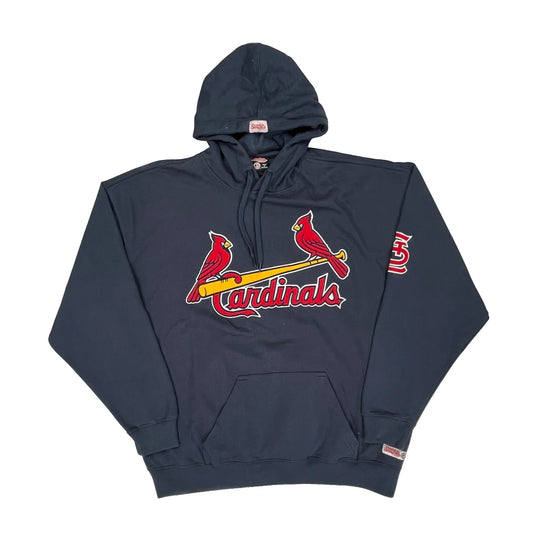 St. Louis Cardinals Stitches Hoodie - 2XL Red Cotton Blend