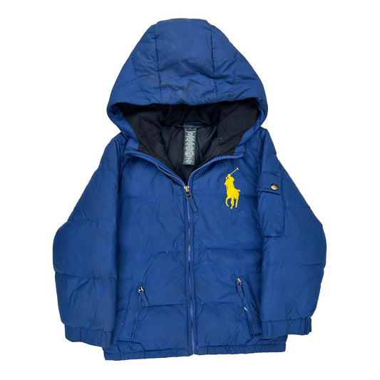 Age 6 Polo By Ralph Lauren Puffer - Small Blue Polyester