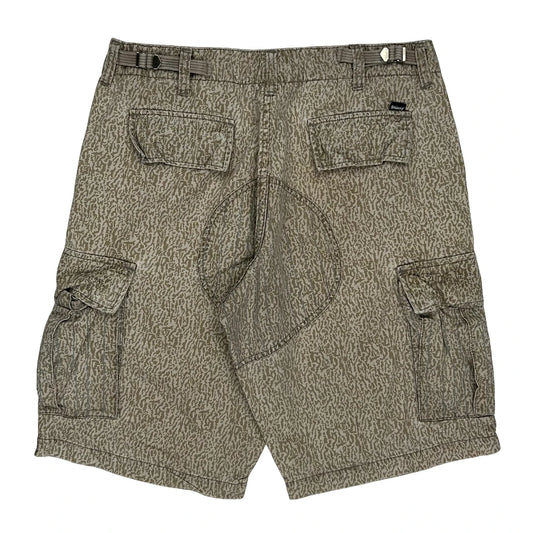Stussy Cargo Shorts - 32W 10L Beige Cotton
