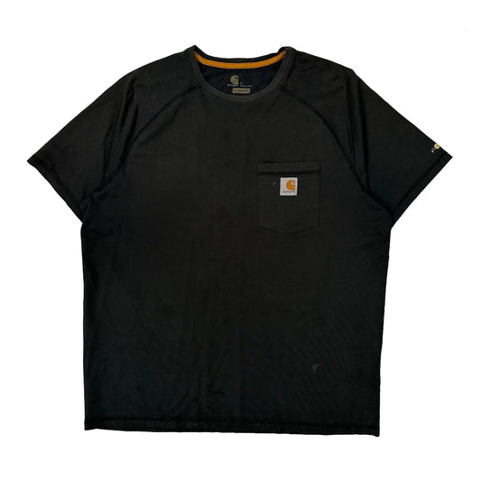 Carhartt T-Shirt - Large Black Cotton