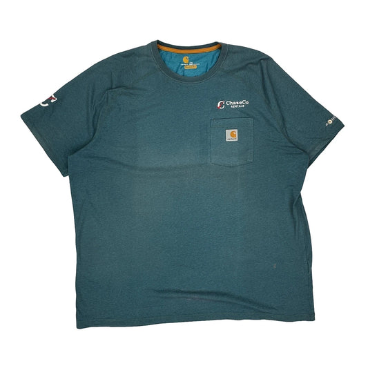 Chase&Co Rentals Carhartt T-Shirt - 2XL Blue Cotton
