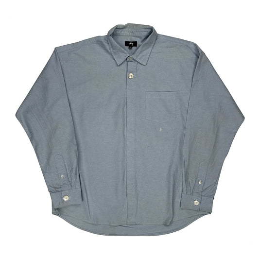 Stussy Shirt - Large Blue Cotton