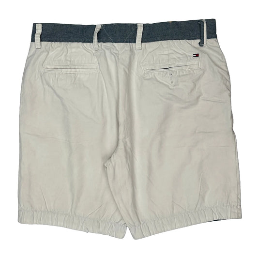 Tommy Hilfiger Chino Shorts - 34W 9L White Cotton