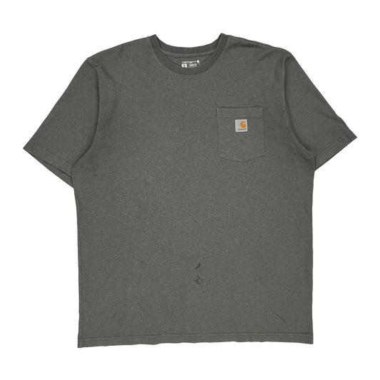 Carhartt T-Shirt - XL Gray Cotton