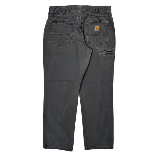 Carhartt Carpenter Trousers - 32W 30L Grey Cotton