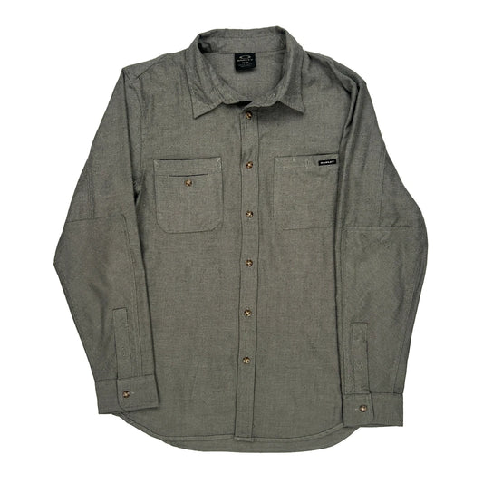 Oakley Shirt - Medium Grey Cotton