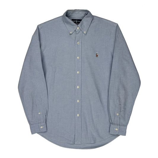 Custom Fit Ralph Lauren Shirt - Medium Blue Cotton