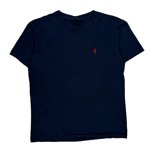 Vintage Polo By Ralph Lauren T-Shirt - Small Navy Cotton
