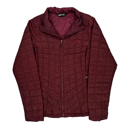 The North Face Puffer - Small Burgundy Polyester