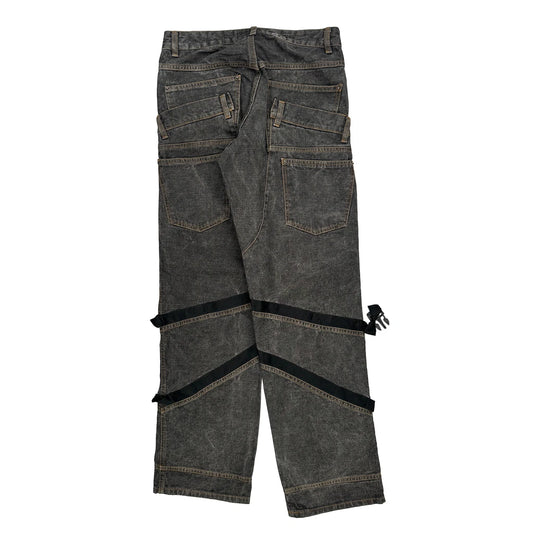 Einstein Cargo Jeans - 30W 30L Grey Cotton
