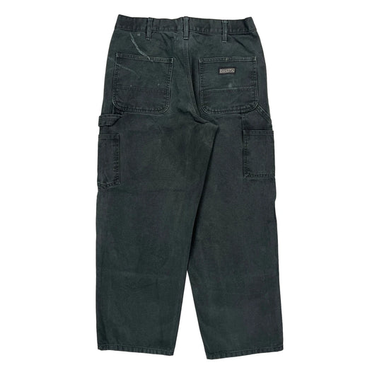 Dakota Grizzly Cargo Trousers - 32W 30L Grey Cotton