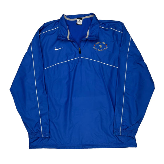 Gibraltar Girls Basketball Nike Graphic Windbreaker - XL Blue Polyester