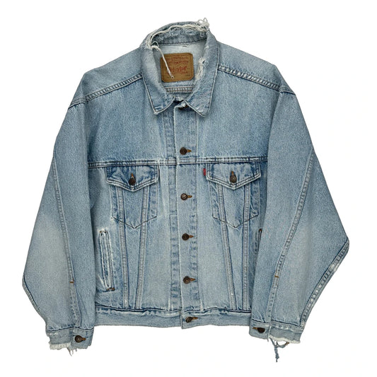Levis Denim Jacket - Large Light Wash Denim